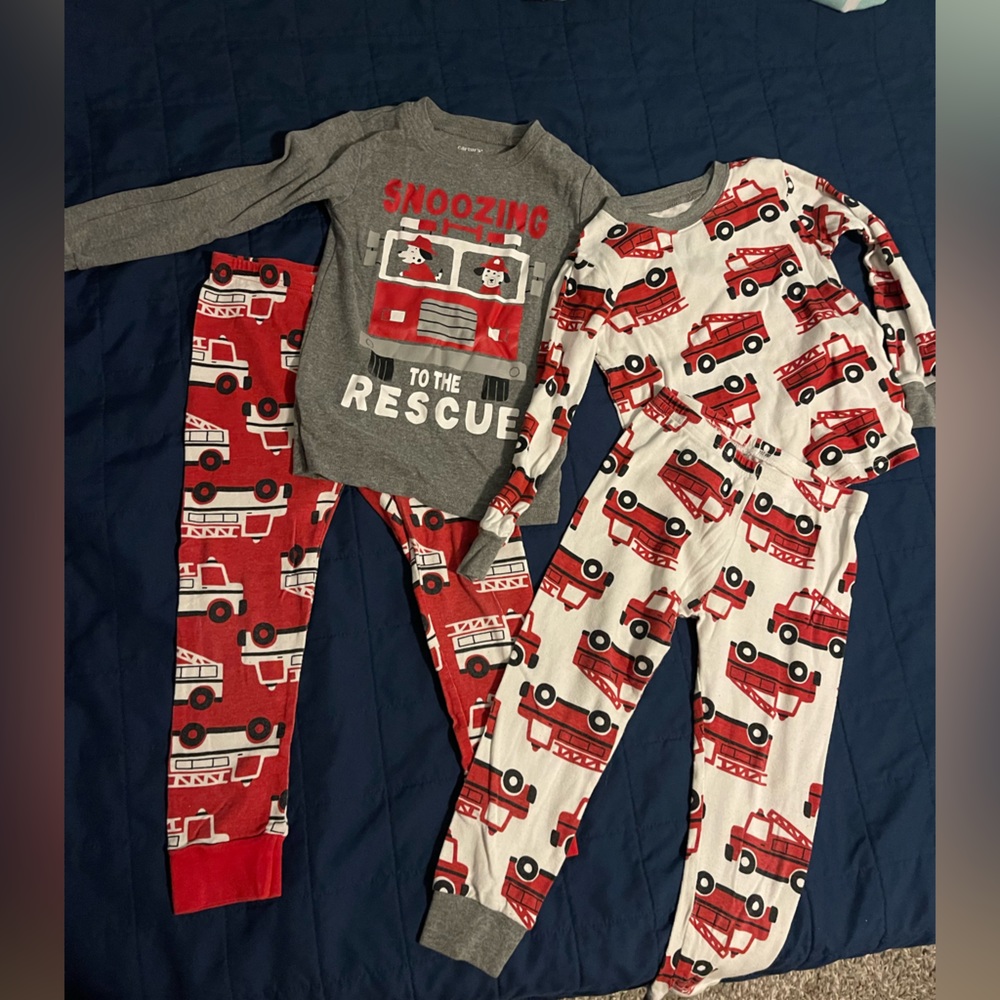 Carters Set, Firefighter Pajamas 🚒